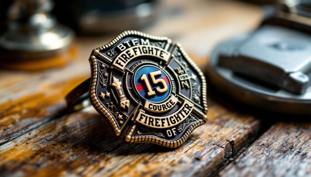 Insigne de pompier personnalisée : créez la vôtre !