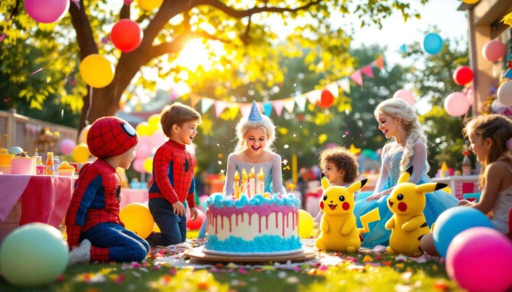 Animation Anniversaire : mes Personnages Préférés