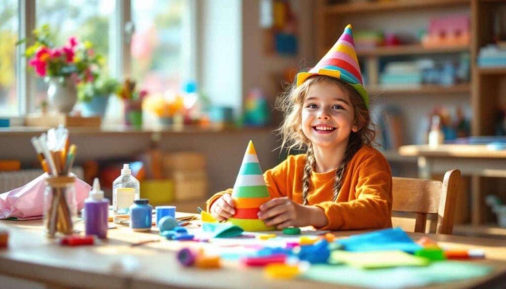 Chapeaux Pointus Faits Main : activité Manuelle pour la Rentrée Scolaire