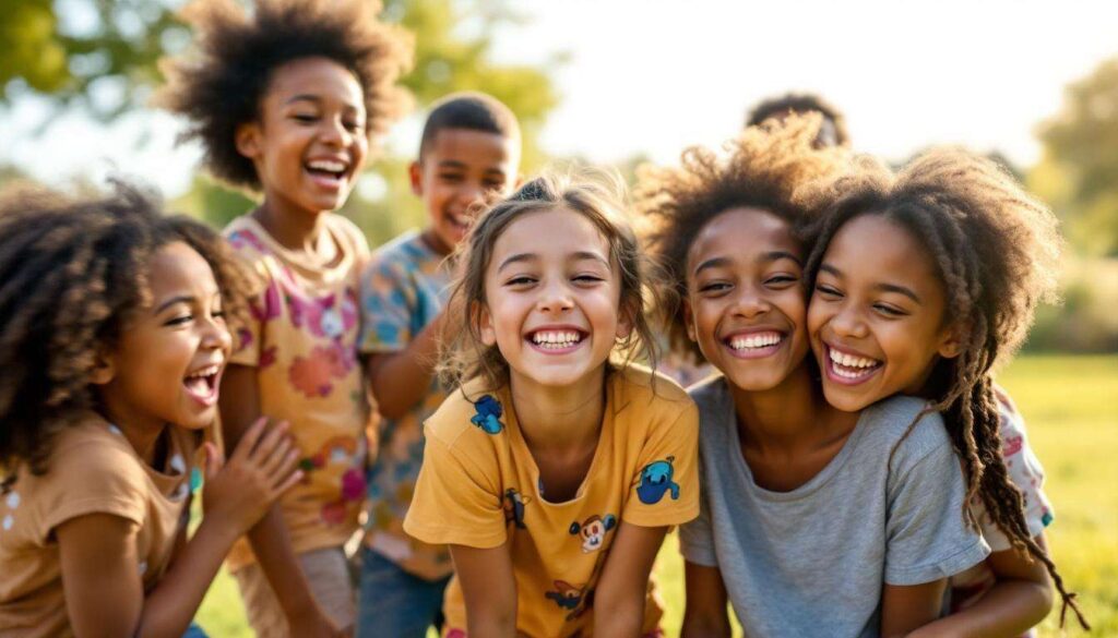 Animation pour enfants : un, deux, trois, grimaces !