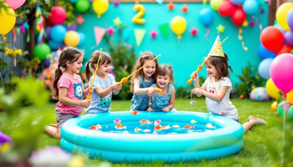 Activité Anniversaire : pêche à la Ligne pour Enfants