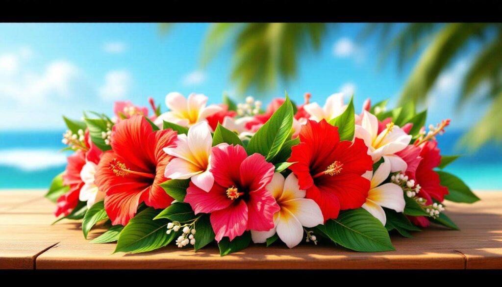 Tuto : réaliser une couronne de fleurs Vaiana