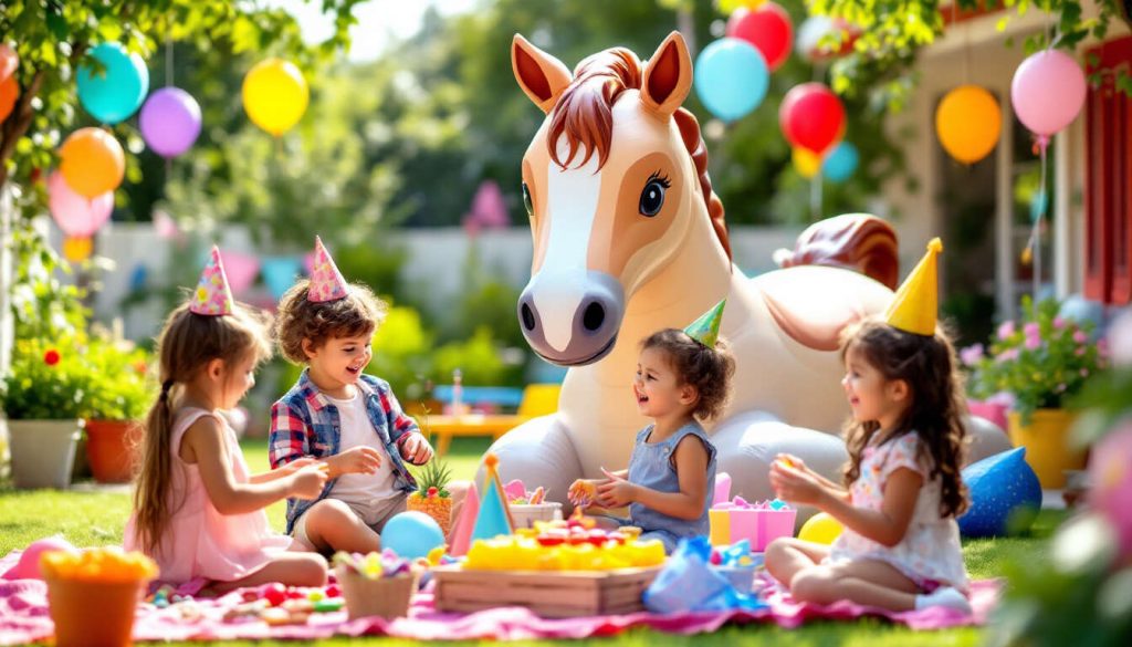 Idées d'animations et bricolages pour un anniversaire sur le thème du cheval
