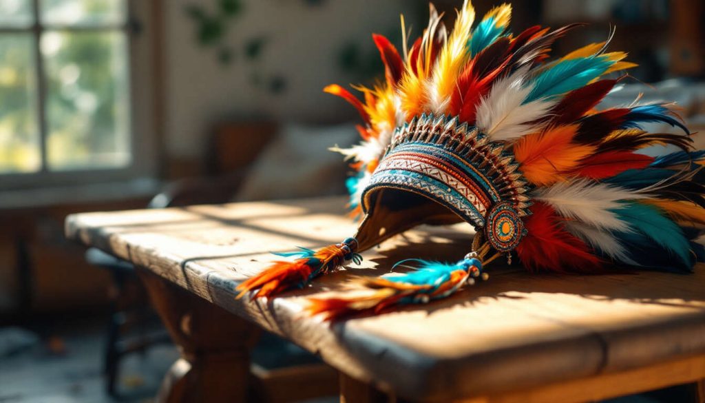 Tuto : réaliser une coiffe d'indien pour un anniversaire cowboy