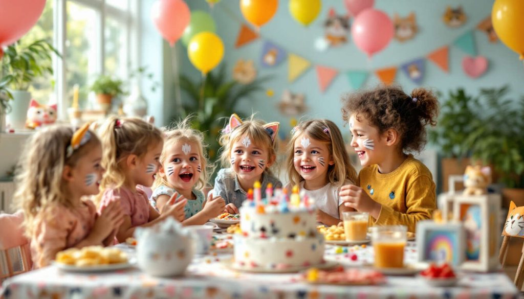 Idées d'animations et activités pour un anniversaire sur le thème des chats