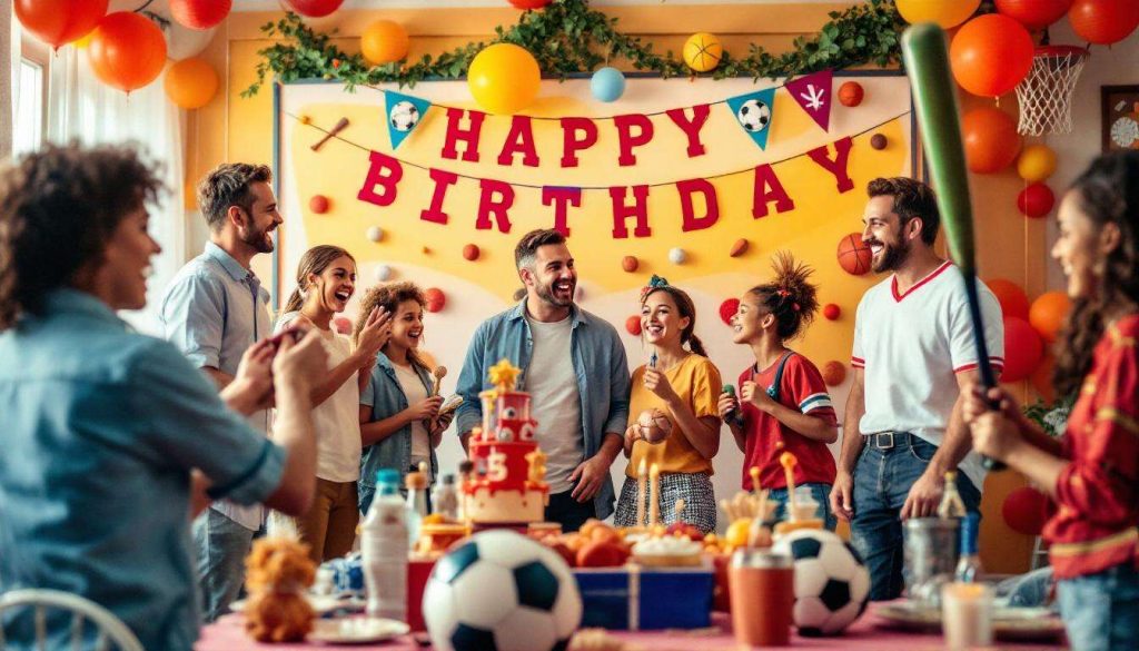 Photobooth personnalisé pour un anniversaire sportif : idées et conseils