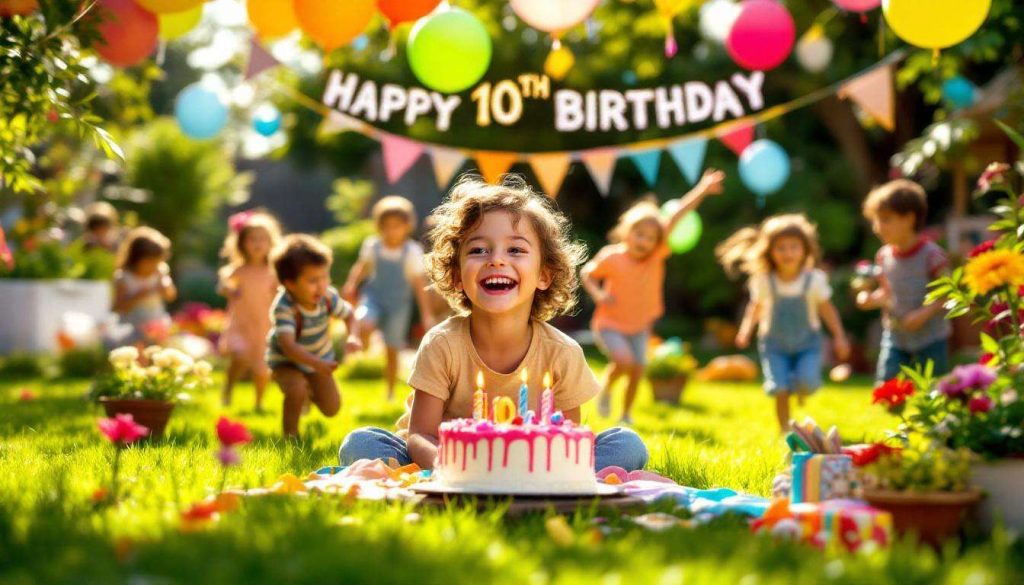 Idées de jeux pour anniversaire 10 ans