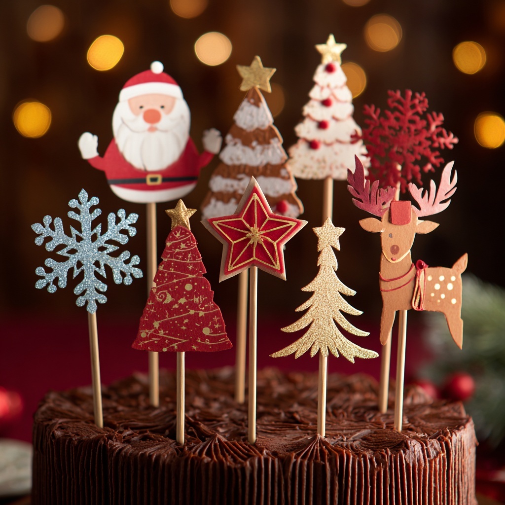 DIY Toppers de Noël