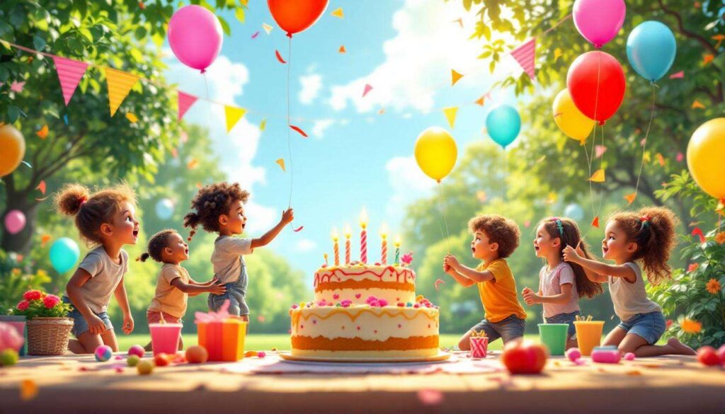 Jeux d'extérieur pour anniversaire 10 ans : idées festives