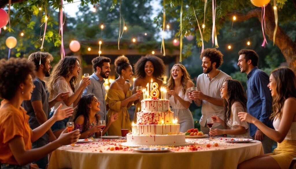 Animations originales pour un anniversaire de 18 ans