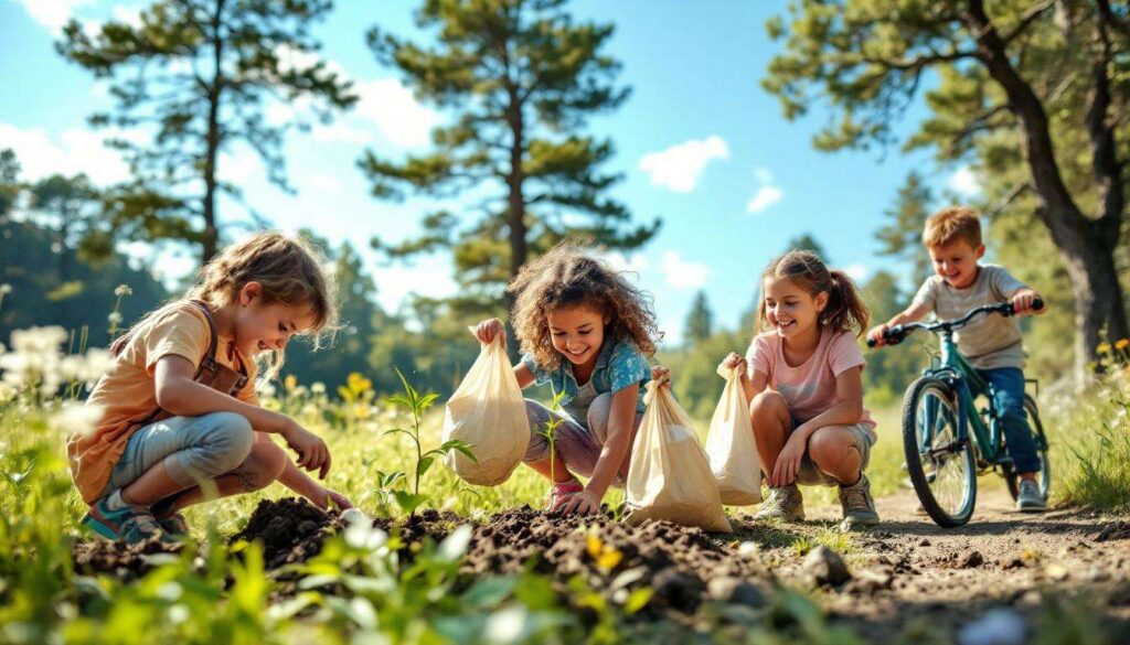 Gestes écologiques pour enfants : actions simples au quotidien