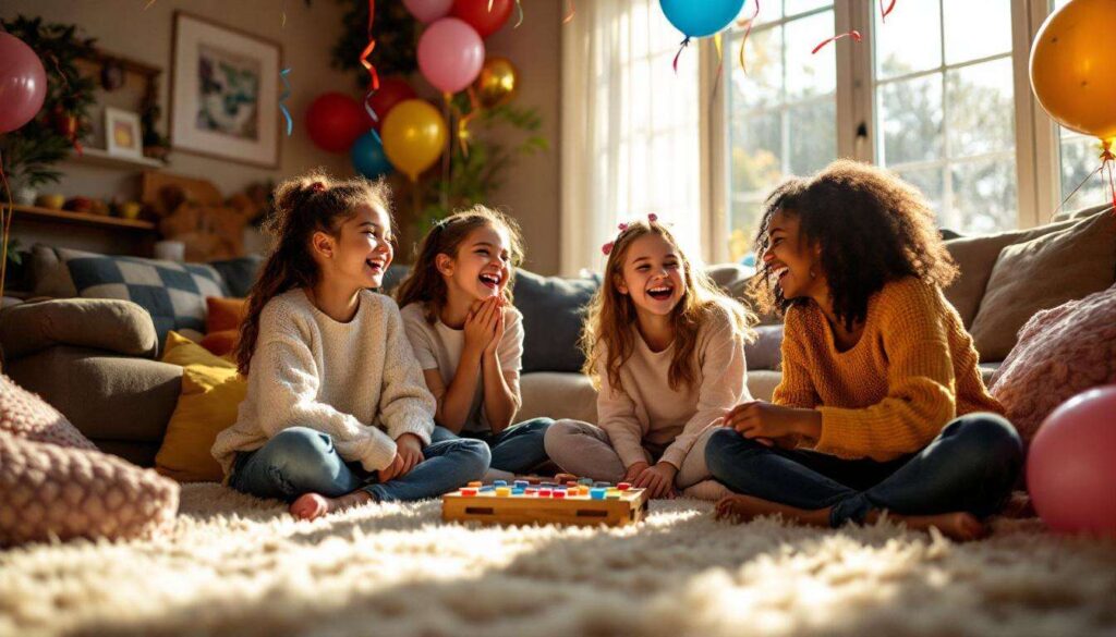 Jeux d'intérieur pour un anniversaire de filles de 12 ans