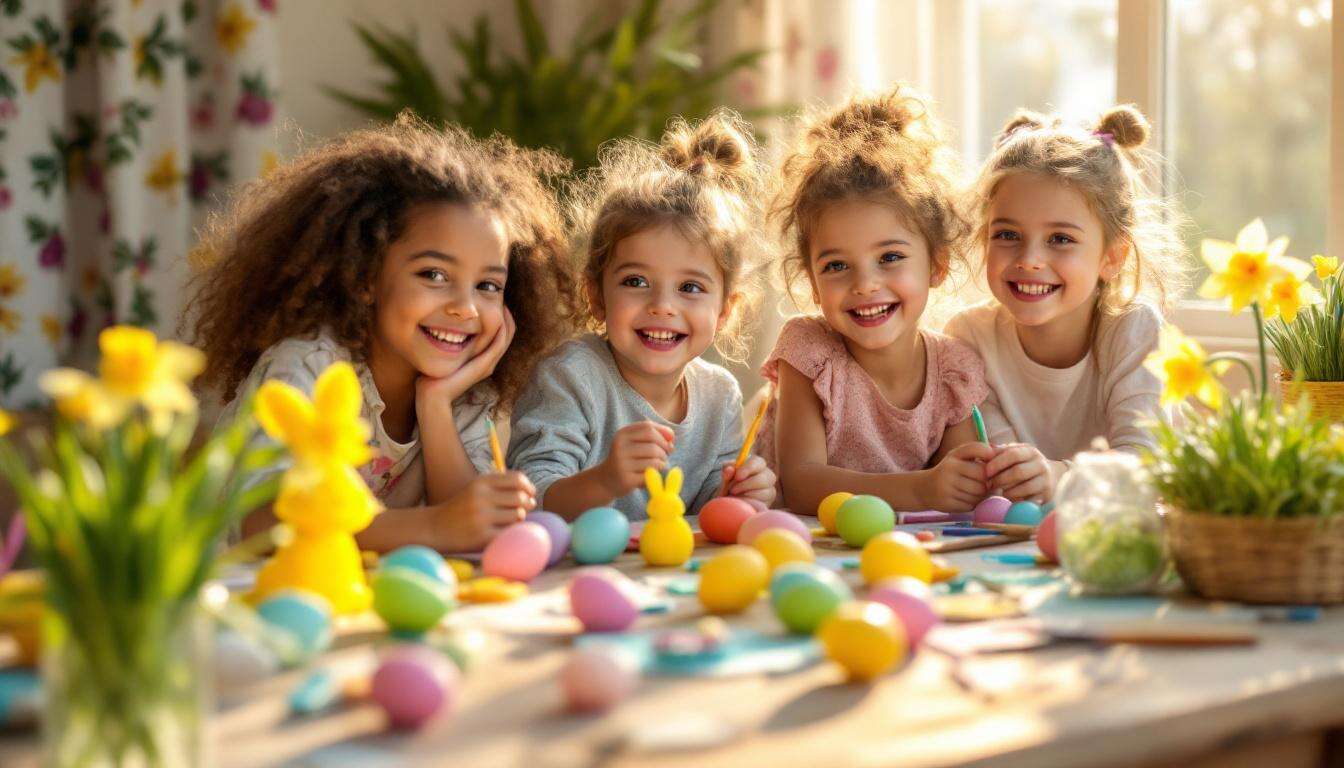 Idées de bricolage de Pâques pour enfants