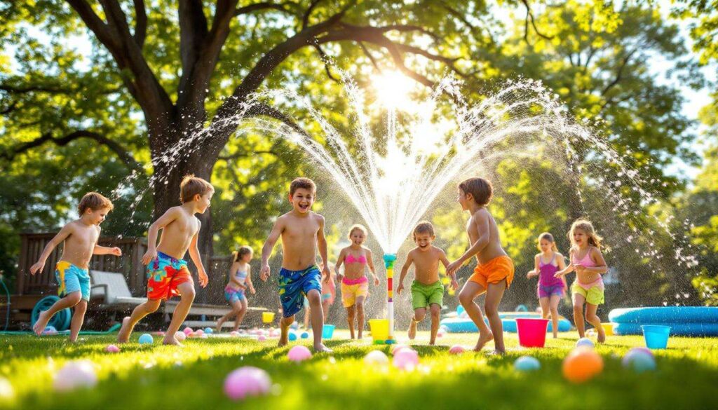 Jeux d'eau pour enfants : idées fun pour animer vos fêtes