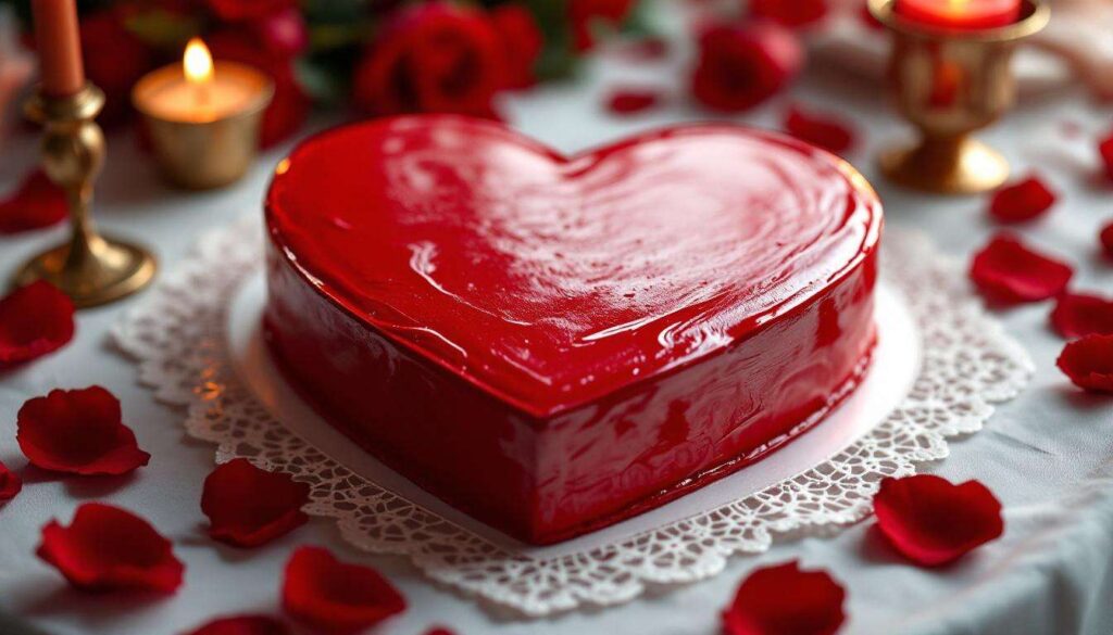 Tuto gâteau cœur pour la Saint-Valentin