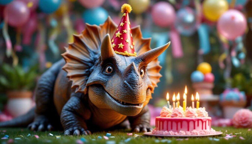 Tuto : réaliser un Portrait Dinosaure pour Anniversaire