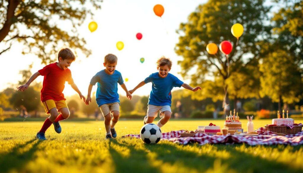 Tuto : entraînement foot pour un anniversaire