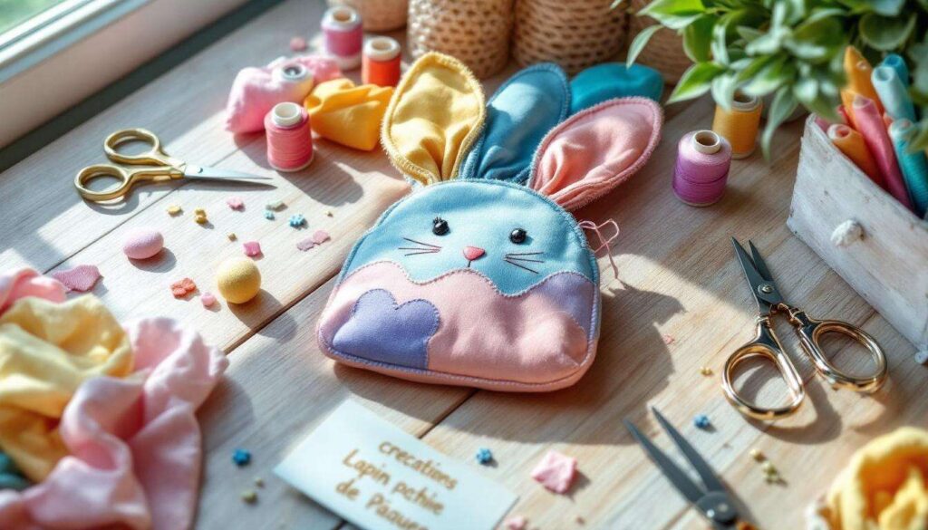 Tuto : créations de pochettes Lapin de Pâques