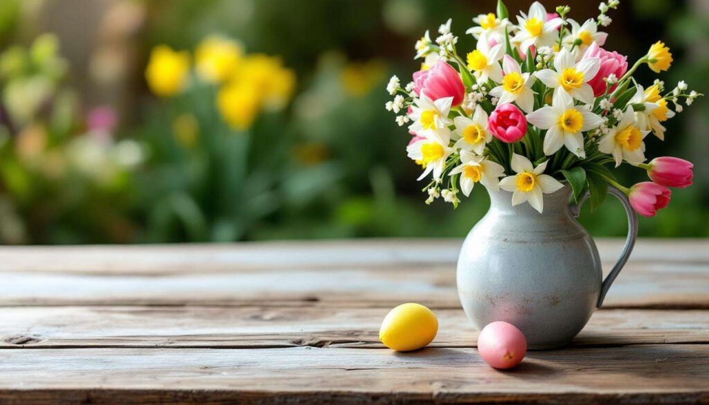 Idées de décoration de vase pour Pâques et le printemps