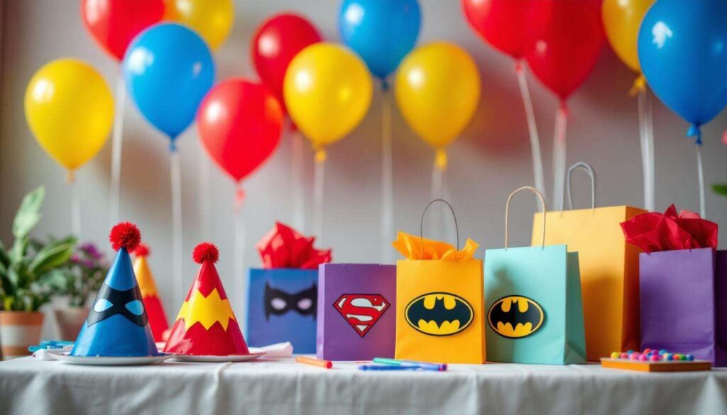 Tuto Pochette Surprise Super-Héros : idées Anniversaire
