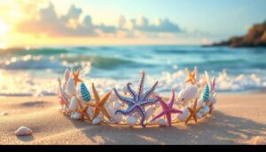 Comment créer une couronne de sirène pour un anniversaire ?